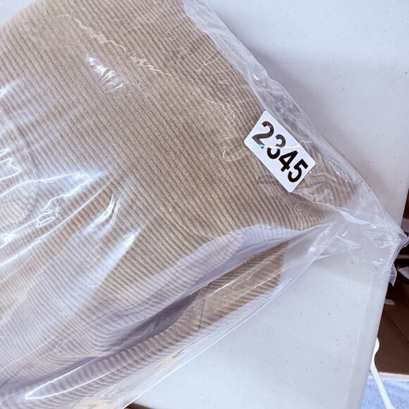 FAHERTY Women's Corduroy Short Shirt Jacket Shacket Size XL Brown Green - Picture 9 of 9